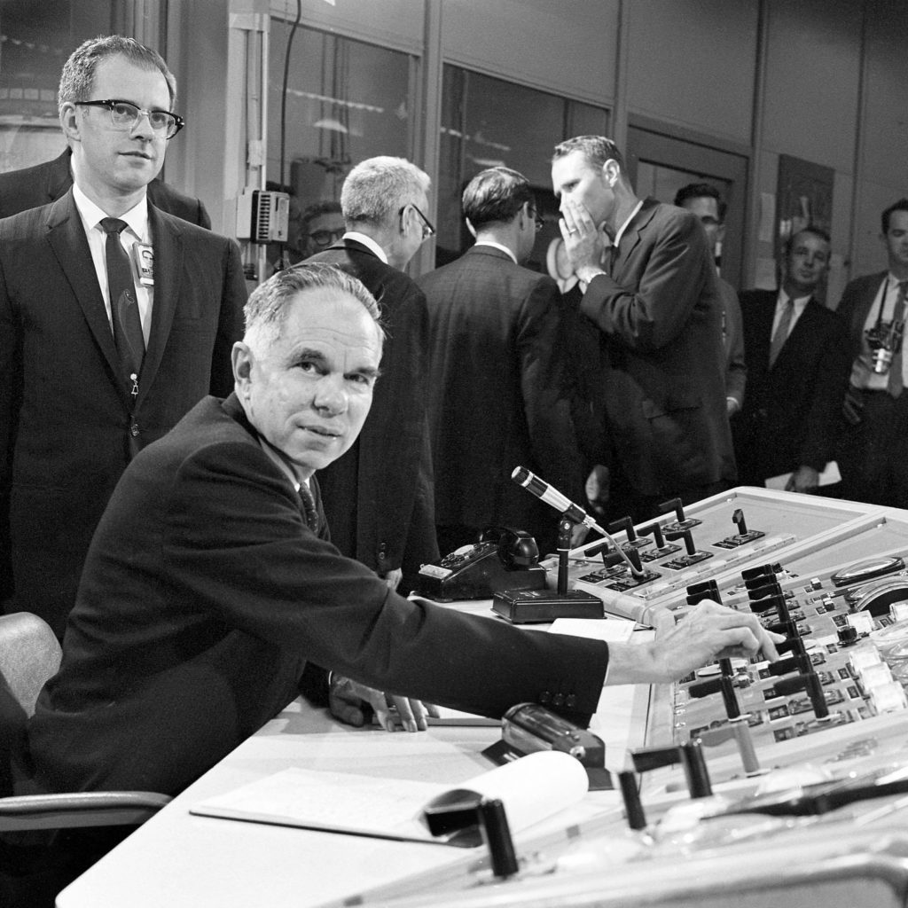 Seaborg at the MSRE controls
